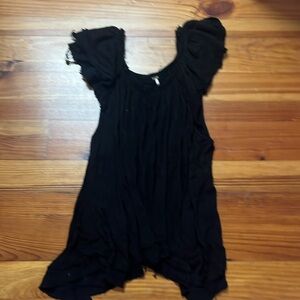 Free People Vintage black mini dress